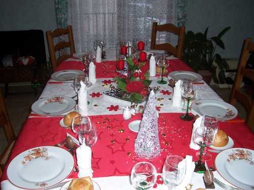 Table de Noël