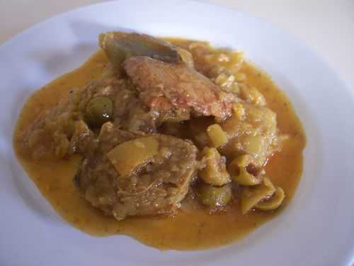 Tajine de veau au citron