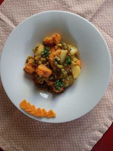 Tajine pommes de terre patate douce - Le blog de Michelle - Plaisirs de la Maison