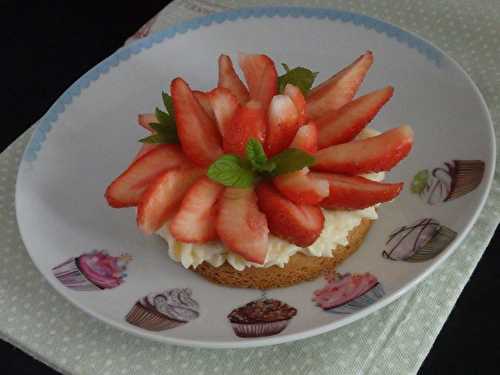 Tarte aux fraises version express - Le blog de Michelle - Plaisirs de la Maison