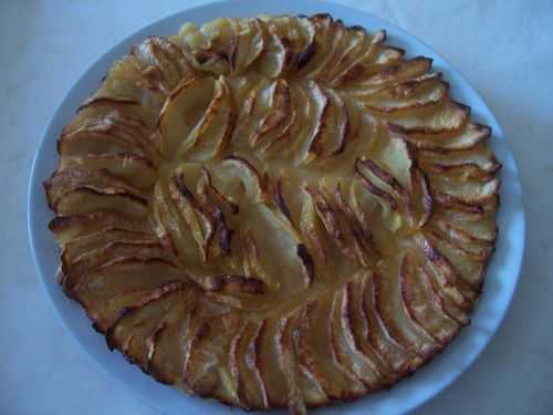 Tarte fine aux pommes