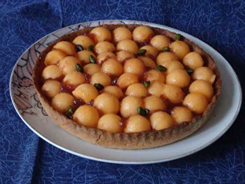 Tarte melon et Porto