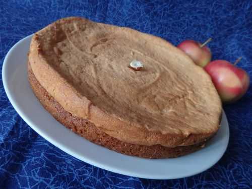 Tarte moelleuse aux pommes et macaronnade - Le blog de Michelle - Plaisirs de la Maison