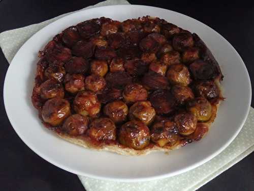 Tarte tatin aux choux de Bruxelles