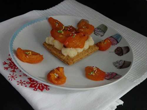 Tartelette aux abricots