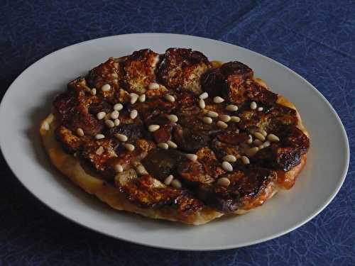 Tatin d’aubergines au miel