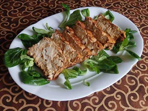 Terrine de cabillaud à la bisque de homard