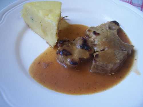 Tournedos de porc à l'orange et au Porto