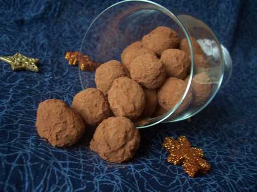 Truffes au chocolat