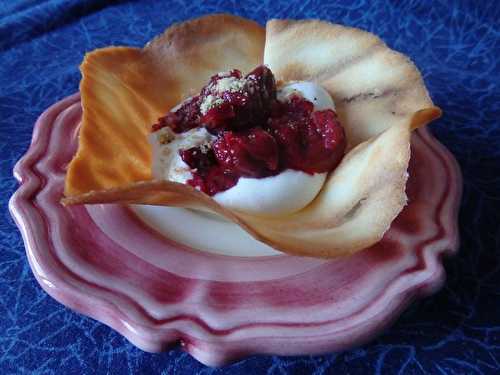 Tulipe aux fruits à la Chantilly - Le blog de Michelle - Plaisirs de la Maison