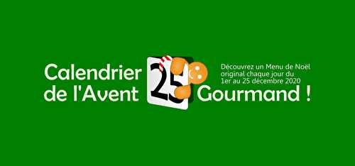 Le calendrier gourmand de l’Avent 2020