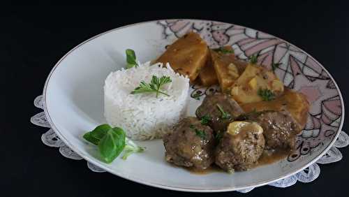 Boulettes de bœuf au citron et au céleri d’Ottolenghi