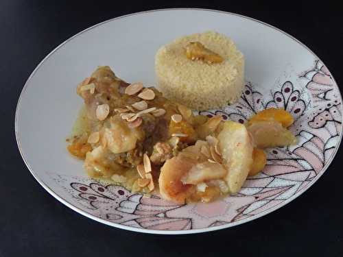 Tajine de poulet aux poires caramélisées - Le blog de Michelle - Plaisirs de la Maison