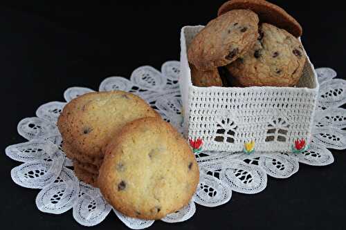 Cookies noisettes chocolat