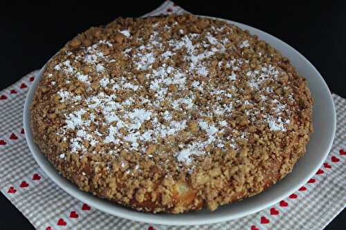 Streuselkuchen ou streusel alsacien