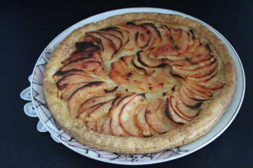 Tarte fine aux coings