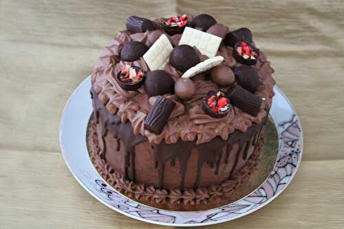 Layer cake chocolat