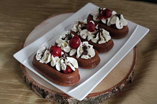 Barquettes « Forêt Noire »