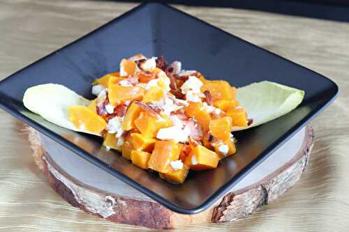 Gratin de butternut et chèvre frais