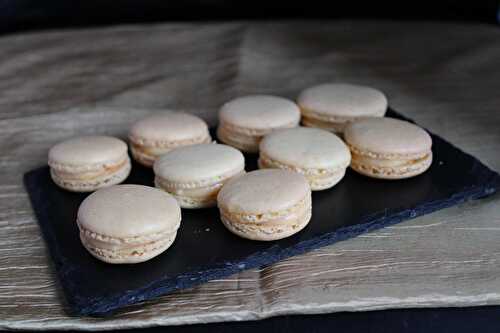 Macarons à l’orange sanguine