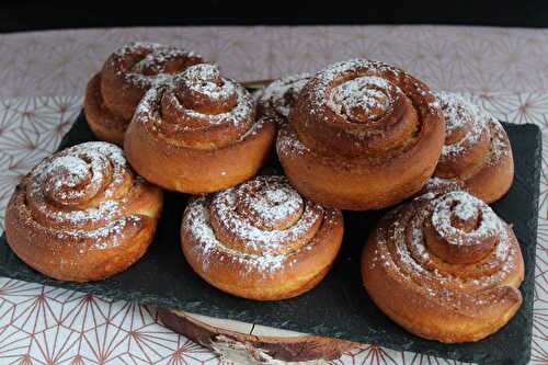 Petits roulés à la cannelle