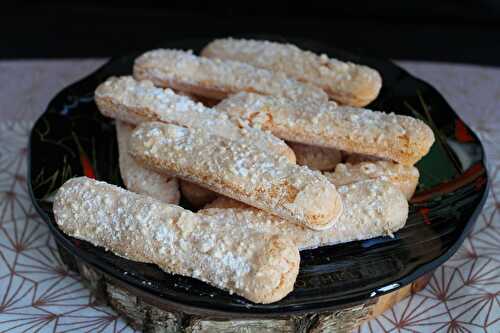 Biscuits à la cuillère orange