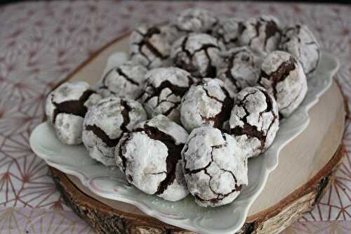 Crinkles au chocolat