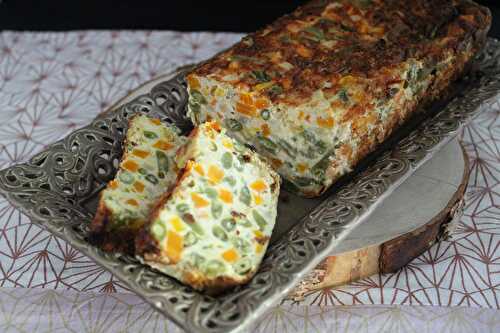 Terrine de légumes au cheddar