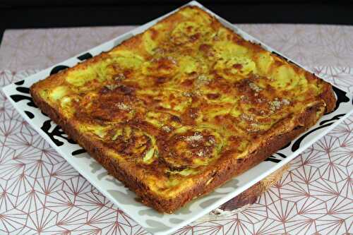 Gâteau de courgettes au curcuma