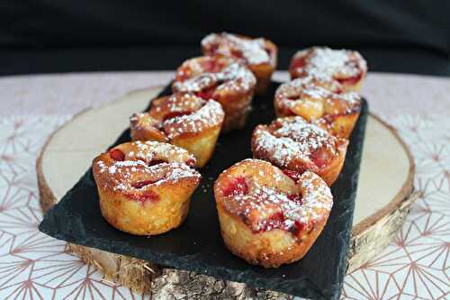 Petits gâteaux à la fraise