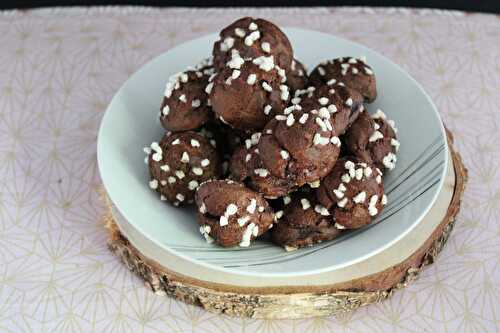 Chouquettes au chocolat