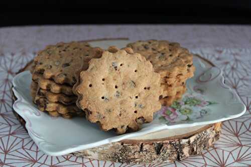 Shortbread au chocolat