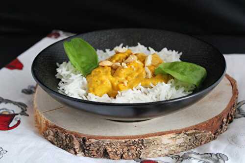 Curry de poulet et potimarron
