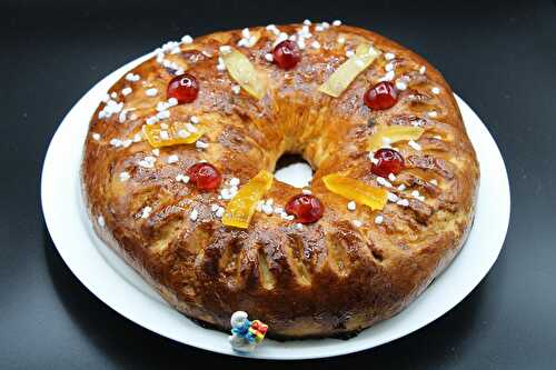 Brioche des rois aux fruits confits de C. Felder