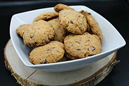 Cookies aux gavottes et noisettes