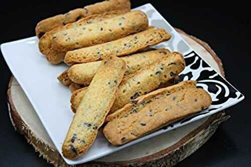 Cookies fingers aux pépites de chocolat