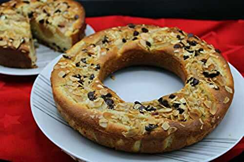 Gâteau moelleux poires amandes et chocolat