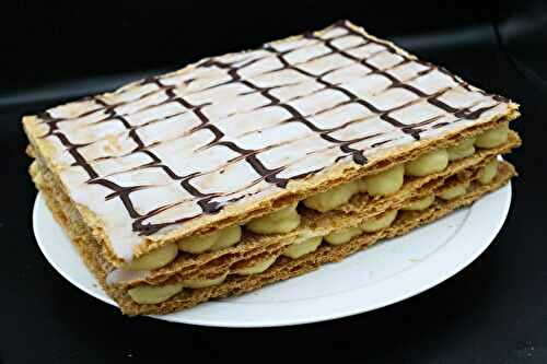 Millefeuille à la vanille