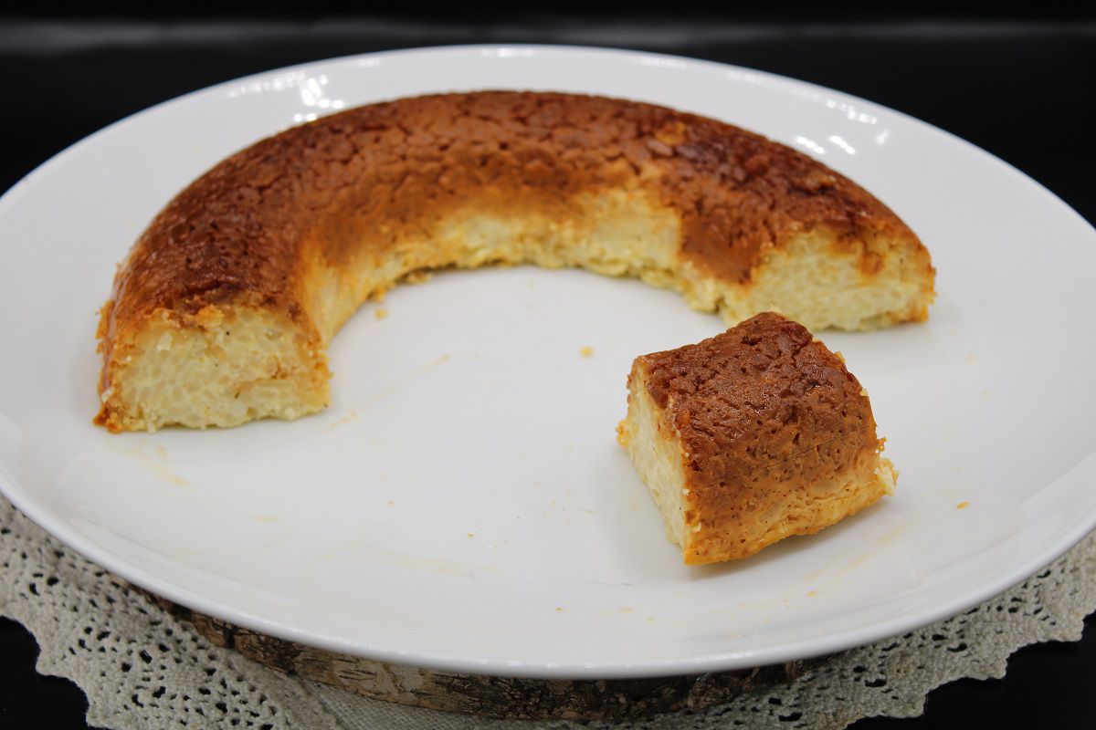 Gâteau de riz au caramel