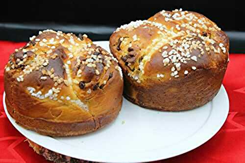 Kulich cruffin, brioche de Pâques orthodoxe (JURY)