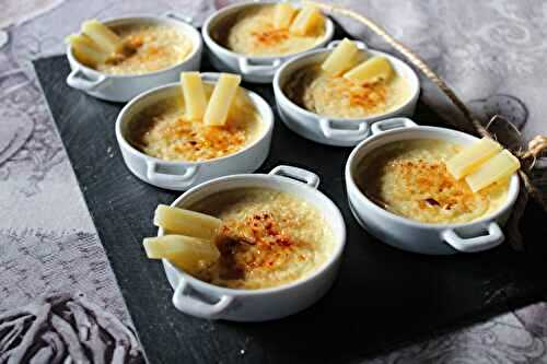 Crème brûlée au Comté