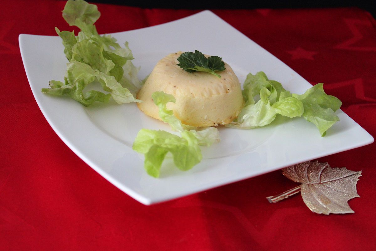 Petits flans de cerfeuil tubéreux à l’Abondance