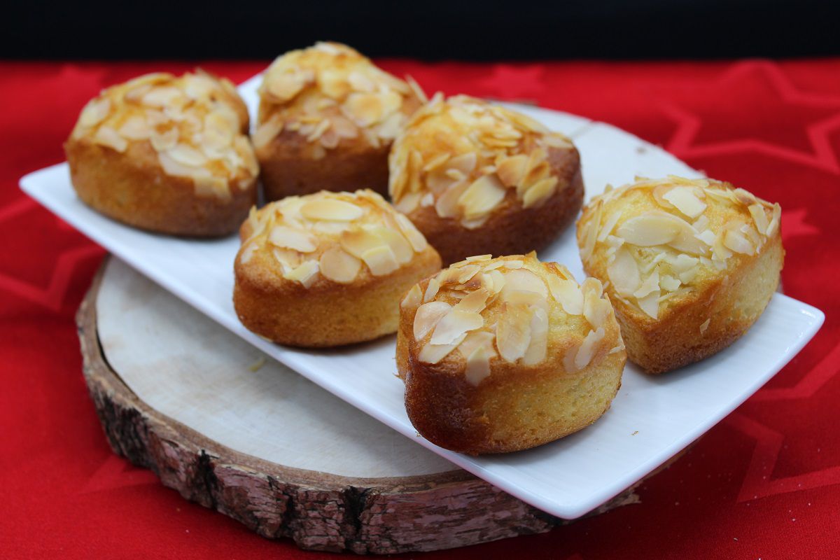 Muffins citron amandes