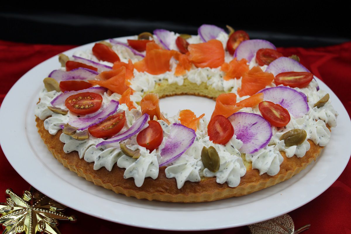 Tarte couronne apéritive