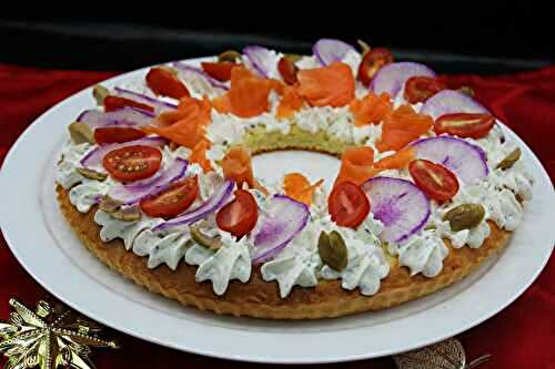 Tarte couronne apéritive