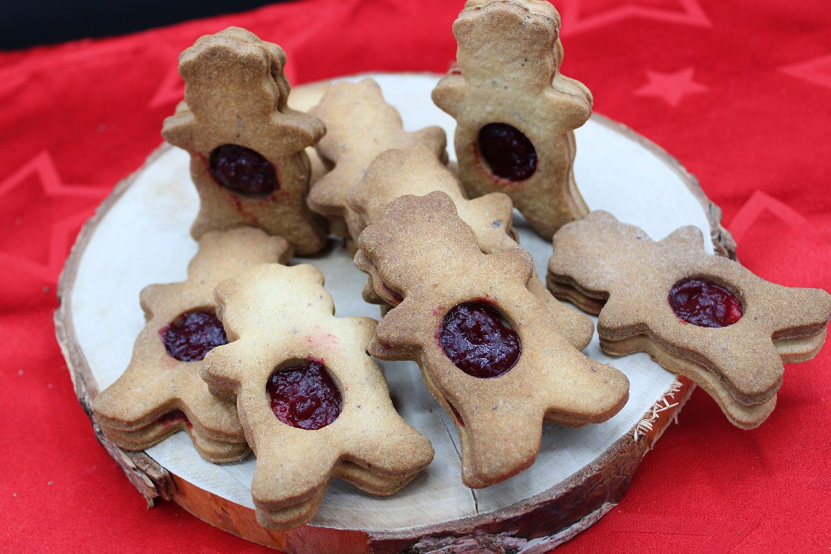 Oursons au confit de framboise