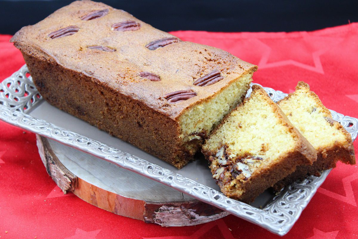 Cake aux noix de pécan et sirop d’érable