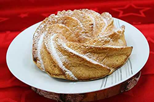 Gâteau de Savoie à la fleur d’oranger