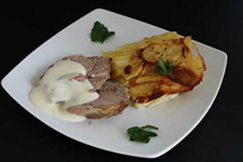 Gigot d’agneau crème d’ail