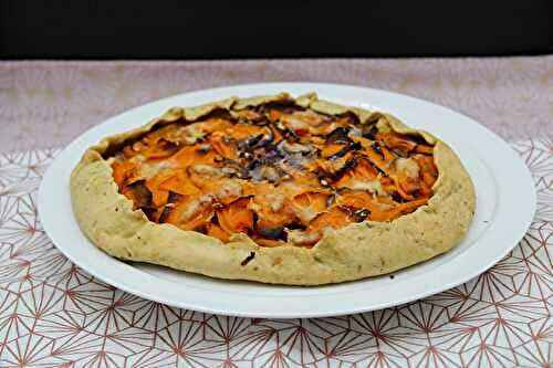 Tarte à la courge butternut